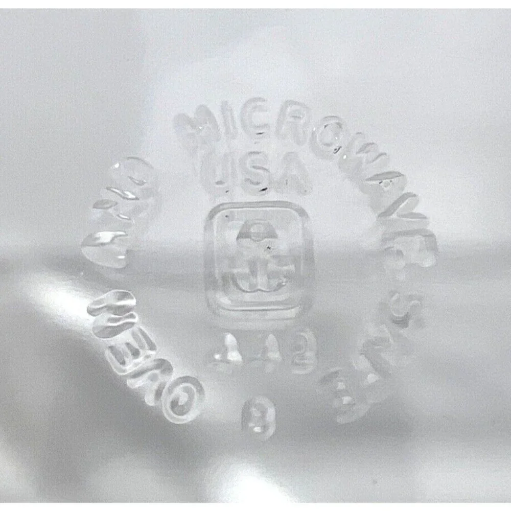 Anchor Hocking #443 Glass Handled Baking Dish 7.5 x 4 x 2